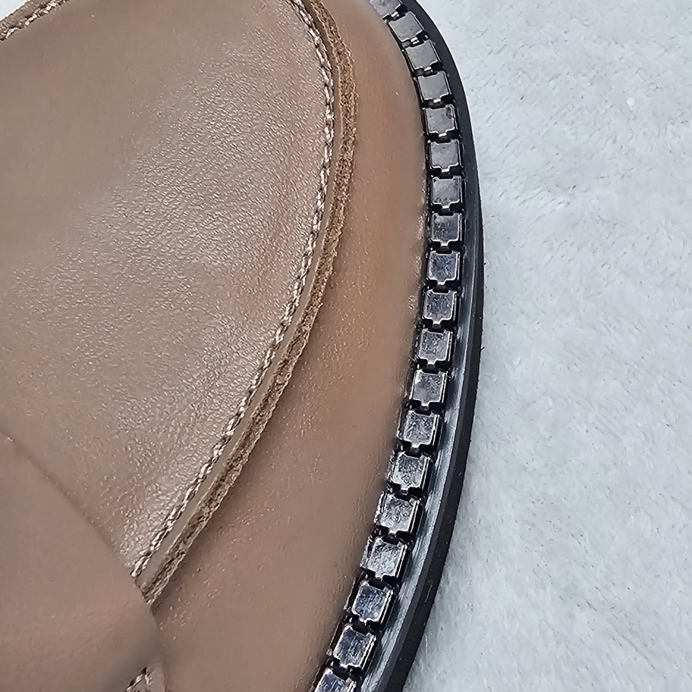 BCBGeneration Womens Tan Sabin Loafer with Black Sole Size 7.5 NEW - Picture 7 of 8